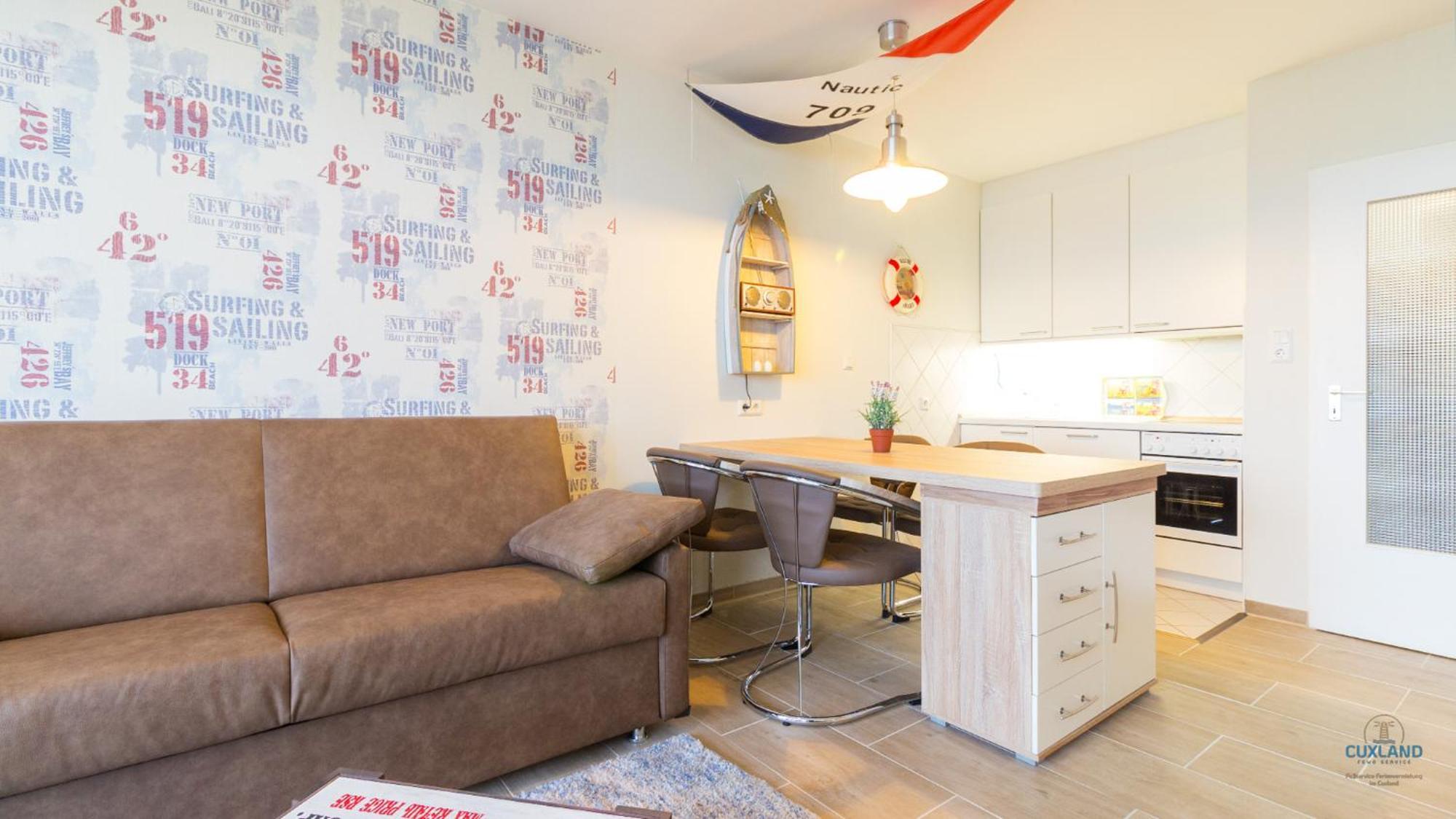 Urlaub Mit Seesicht Haus Nautic Whg.709 Куксхавен Екстериор снимка